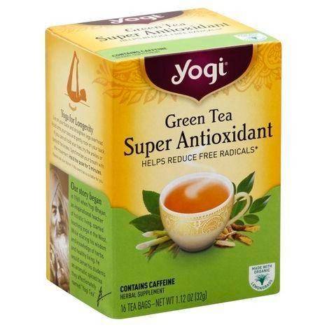 Yogi Green Tea, Super Antioxidant, Bags - 16 Each