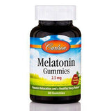 Carlson Melatonin, 2.5 mg, Gummies, Strawberry Flavor - 60 Each