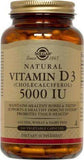 Solgar 5000 IU Vitamin D3 - 120 Count