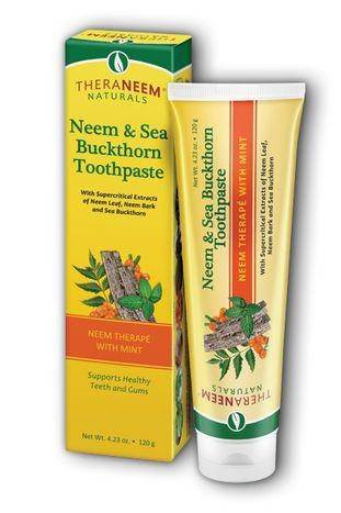 Theraneem Naturals Neem & Sea Buckthorn Toothpaste - 4.23 Ounces