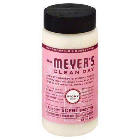 Mrs Meyers Clean Day Laundry Scent Booster, Peony Scent - 18 Ounces