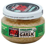 Emperors Kitchen Garlic, Organic, Chopped - 4.5 Ounces