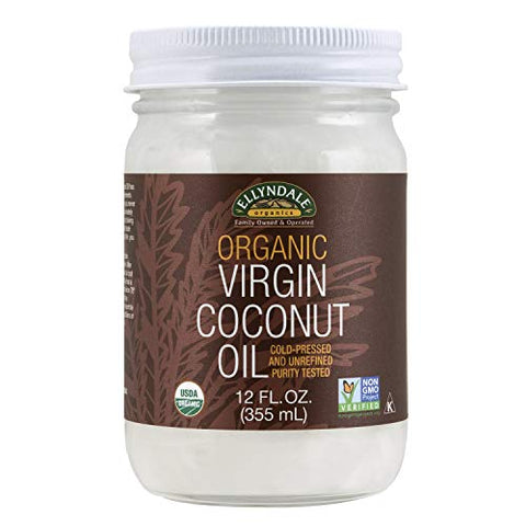 Ellyndale Organic Virgin Coconut Oil-12 Oz