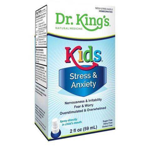 Dr. King's Kids Stress and Anxiety Spray - 2 Fluid Ounces