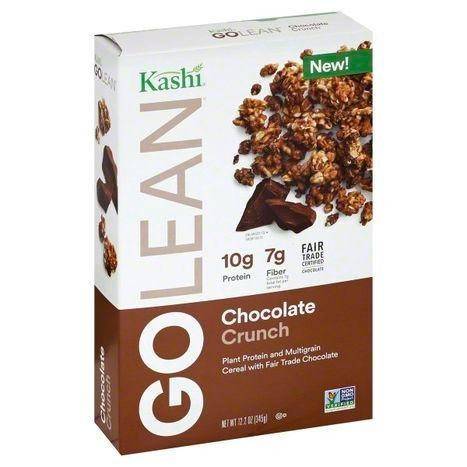 Kashi Go Lean Cereal, Chocolate Crunch - 12.2 Ounces