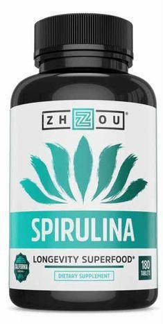 Zhou Nutrition Spirulina - 180 Tablets