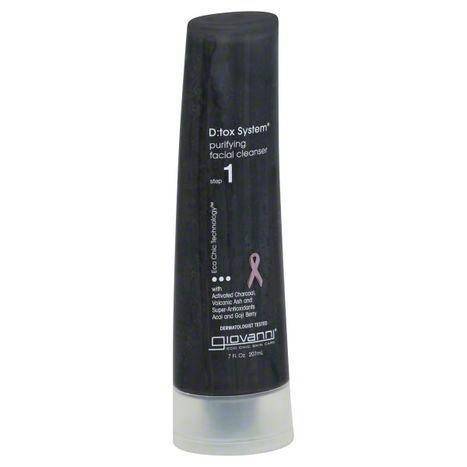 Giovanni D:Tox System Facial Cleanser, Purifying, Step 1 - 7 Ounces