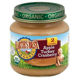 Earths Best Organic Apple Turkey Cranberry, 2 (6 Months+) - 4 Ounces