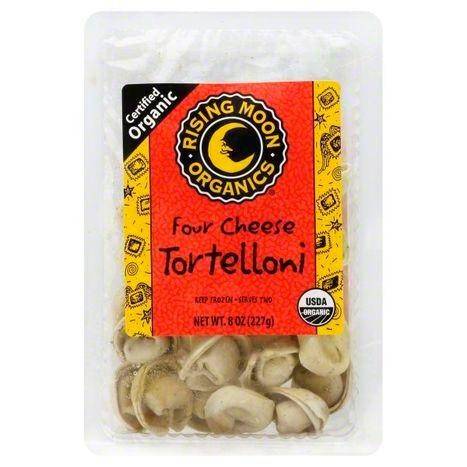 Rising Moon Organics Tortelloni, Four Cheese - 8 Ounces