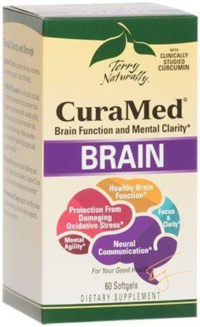 Terry Naturally CuraMed Brain - 60 Softgels