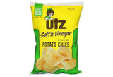 Utz Potato Chips, Salt'n Vinegar, Hungry Size - 7.5 Ounces