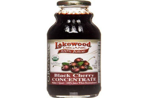 Lakewood Organic 100% Juice, Black Cherry Concentrate - 12.5 Ounces