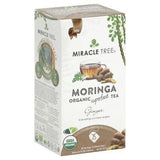 Miracle Tree Moringa Superfood Tea, Organic, Ginger, Bags - 25 Count