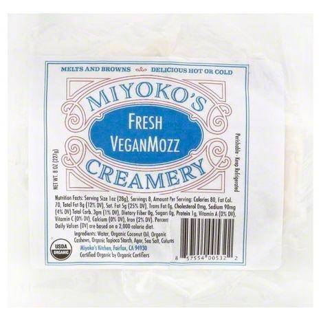 Miyokos Creamery VeganMozz, Fresh - 8 Ounces