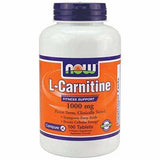 Now Foods L-Carnitine 1000 mg - 60 Count