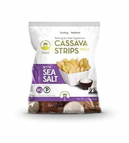 Artisan Tropic Cassava Yuca Strips With Sea Salt - 4.5 Ounces