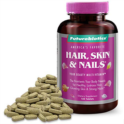 Futurebiotics Hair, Skin & Nail Multivitamin-135 Tablets