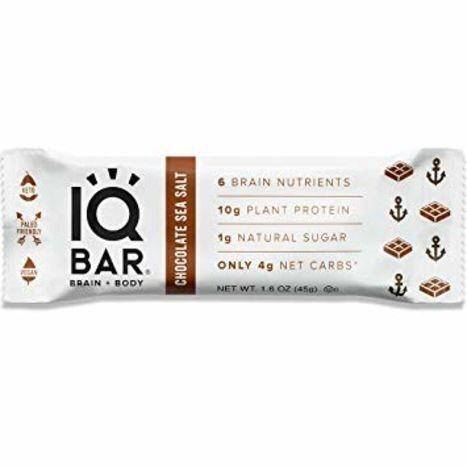 IQ Bar Brain + Body Bar Chocolate Sea Salt - 1.6 Ounces