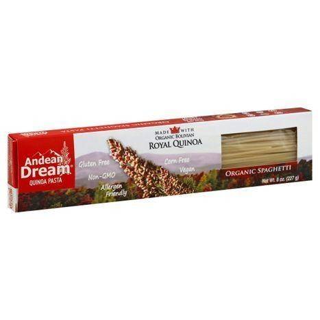 Andean Dream Spaghetti, Organic, Royal Quinoa - 8 Ounces