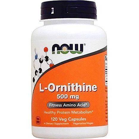 NOW L-Ornithine 500MG - 120 Count