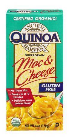 Ancient Harvest Supergrain Mac & Cheese, Gluten-Free, Organic, Quinoa, Mild Cheddar - 6.5 Ounces