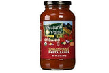 Natural Value Organic Tomato Basil Pasta Sauce - 24 Ounces