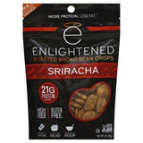 Enlightened Bean Crisps, Broad, Roasted, Sriracha - 3 Ounces