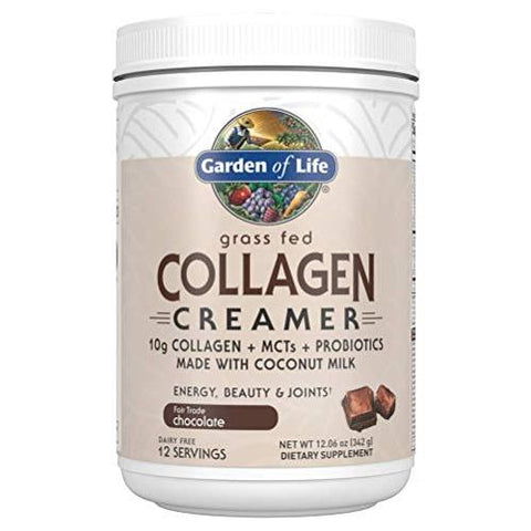 Garden Of Life Collagen Creamer Chocolate Flavor-12.06 Oz