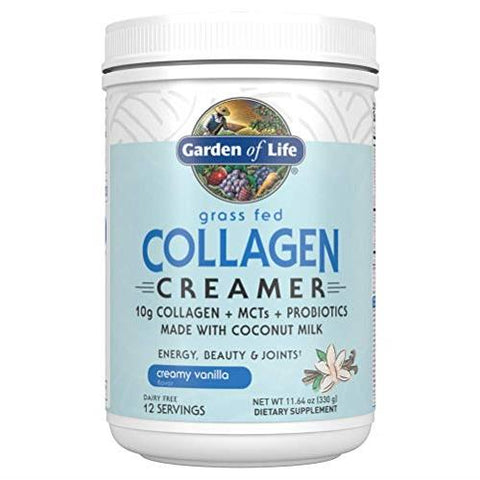 Garden Of Life Collagen Creamer Creamy Vanilla Flavor-11.64 Oz