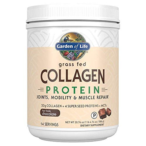 Garden Of Life Collagen Protein Chocolate Flavor-20.74 Oz