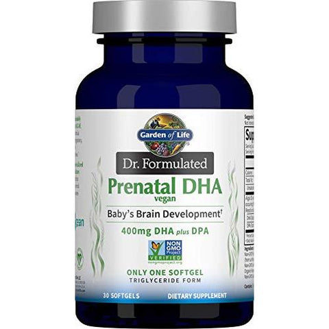 Garden Of Life Dr.Formulated Prenatal DHA Vegan-30 Softgels