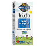 Garden Of Life Kids Plant Omega-3 Liquid Strawberry Flavor-2 Oz