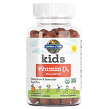 Garden Of Life Kids Vitamin D3 20 Mcg(800 IU) Orange Flavor-60 Vegetarian Gummies