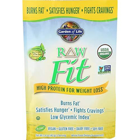 Garden Of Life Raw Organic Fit High Protein For Weight Loss Plant Based Original-1.6 Oz