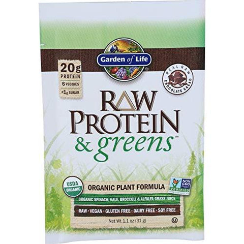 Garden Of Life Raw Protein & Greens Chocolate Cacao-1.1 Oz