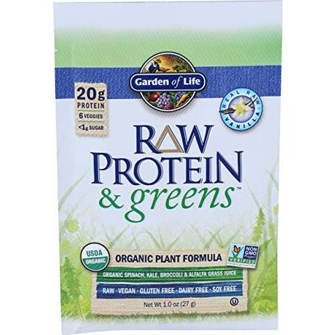 Garden Of Life Raw Protein & Greens Vanilla-1.0 Oz