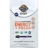 Garden Of Life Sport Organic Plant-Based Energy & Focus Sugar Free Blackberry Cherry-0.5 Oz