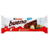 Kinder Bueno, Milk and Hazelnut - 43 Grams