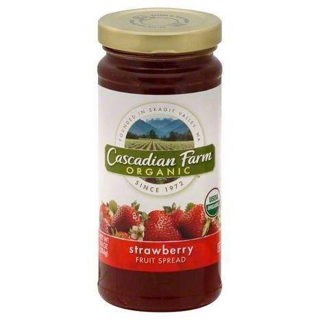 Cascadian Farm Organic Fruit Spread, Strawberry - 10 Ounces