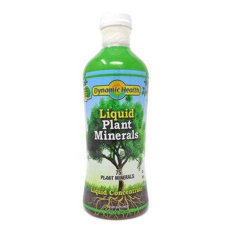 Dynamic Health Liquid Plant Minerals Concentrate, Lemon Lime