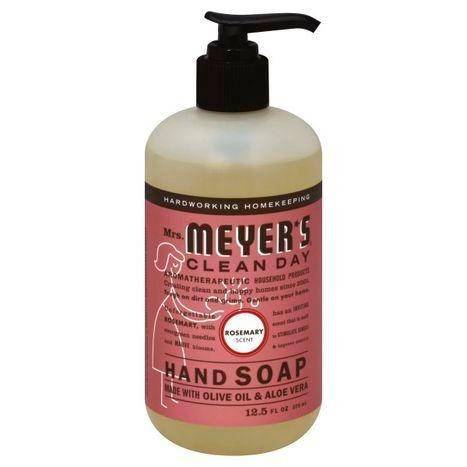 Mrs Meyers Clean Day Hand Soap, Rosemary Scent - 12.5 Ounces