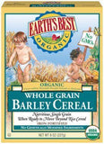 Earth's Best Organic Whole Grain Barley Cereal - 8 Ounces