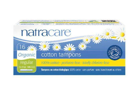Natracare Tampons, Cotton, Organic, Regular, Normal - 20 Each