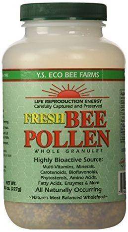 Y.S. Eco Bee Farms Fresh Bee Pollen, Whole Granules - 8 Ounces