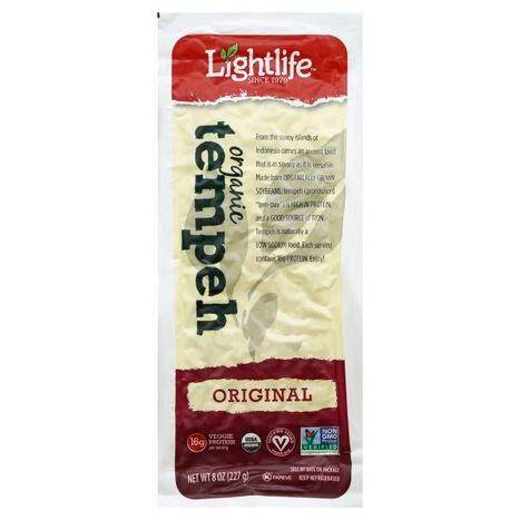 Lightlife Tempeh, Organic, Original - 8 Ounces