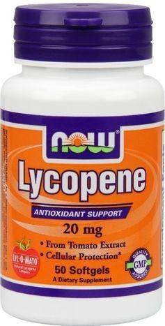Now Foods Lycopene 20 mg - 50 Softgels