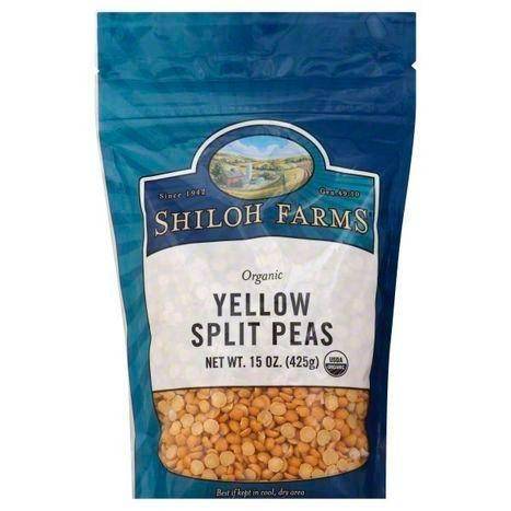 Shiloh Farms Peas, Yellow Split, Organic - 15 Ounces