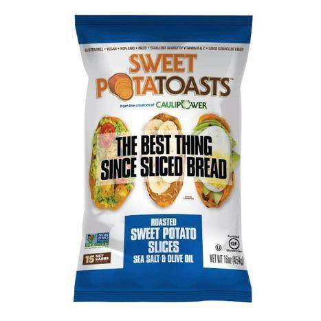 Sweet Potatoasts Sweet Potato, Sea Salt & Olive Oil Roasted, Slices - 16 Ounces