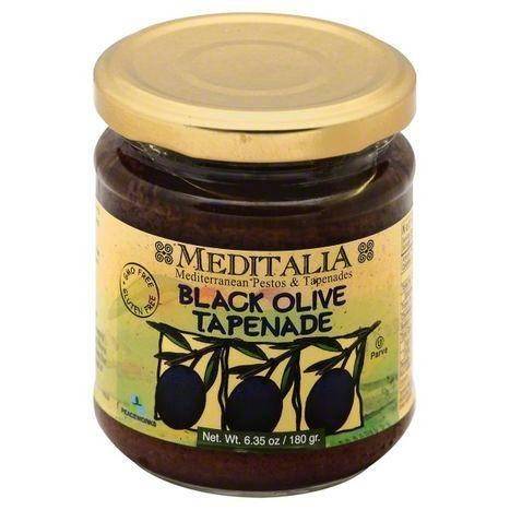 Meditalia Tapenade, Black Olive - 6.35 Ounces