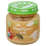 Happy Baby Organics Baby Food, Organic, Pears, Stage 1 - 4 Ounces